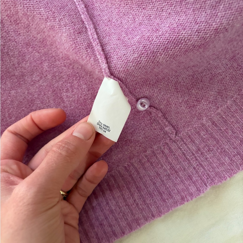 J. Crew cashmere Cardigan Sweater - Picture 3 of 4